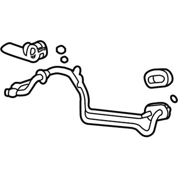 2005 Honda Accord Hybrid A/C Hose - 80320-SDR-A01