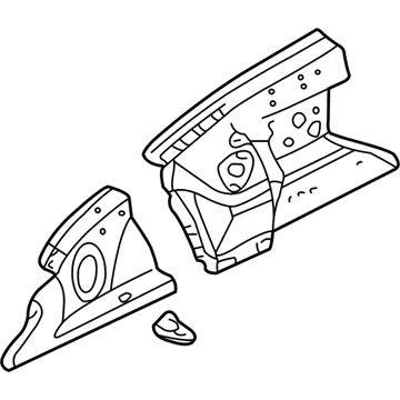 Honda 60710-S2A-A01ZZ Wheelhouse, L. FR.