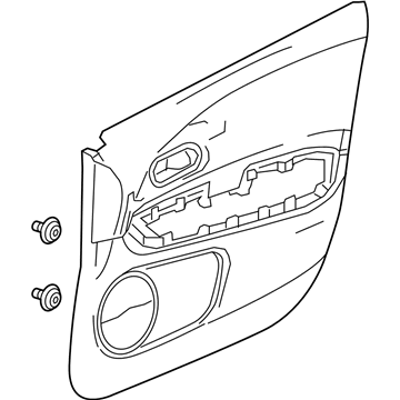 Honda HR-V Door Trim Panel - 83552-T7W-A41ZD