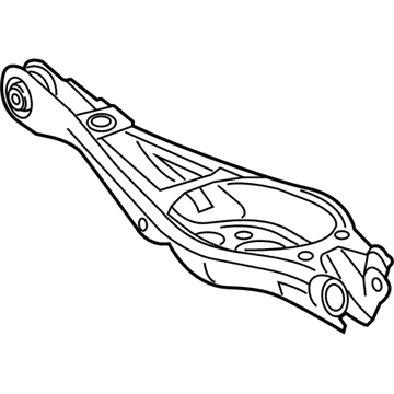 52355-TGH-A00 Honda Arm Complete, Rear B L Illustration 1 of 1