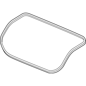 Honda 74865-TVA-A01 Weatherstrip, Trunk Lid