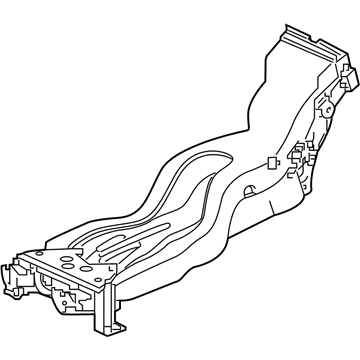 Honda 83425-T6Z-A00 Duct, Console