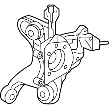 2018 Honda Clarity Plug-In Hybrid Steering Knuckle - 52215-TRT-A01