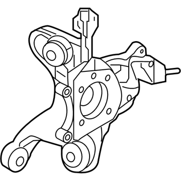 2017 Honda Clarity Electric Steering Knuckle - 52215-TRT-A01