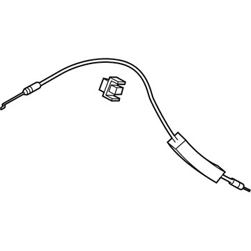 Honda Fit Door Latch Cable - 72133-T5R-A01