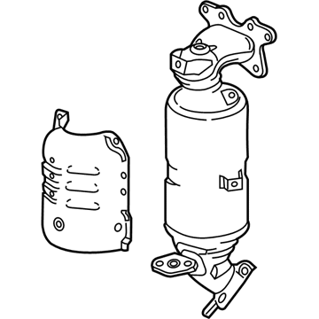 Honda Accord Hybrid Catalytic Converter - 18150-6C1-A00