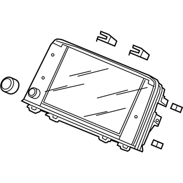 Honda 39710-TLA-A11 Display Assy., Center