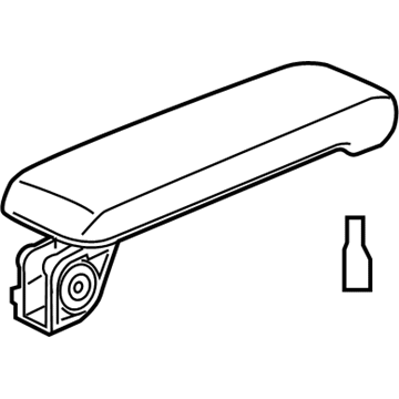 Honda 83470-SZT-A01ZA Armrest Assembly, Console (Frame Orange)