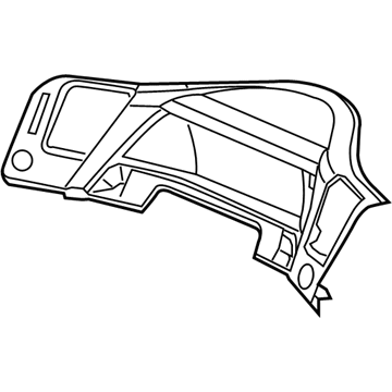 Honda Civic Gauge Trim - 77225-TR0-A01ZA