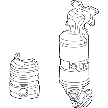 2021 Honda HR-V Catalytic Converter - 18180-51M-A10