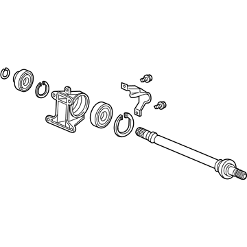 Honda Insight Axle Shaft - 44500-TRW-A10