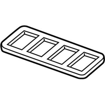 Honda 79031-TK4-A41 Packing Face Duct