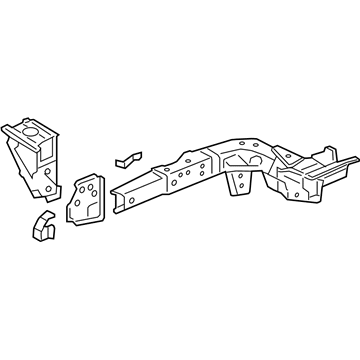 Honda 60810-T0A-A00ZZ Frame, R. FR. Side