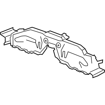 Honda 65700-TA0-A00ZZ Crossmember, Middle Floor