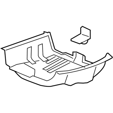 Honda 65550-TA0-A30ZZ Pan Comp,Spare Tire