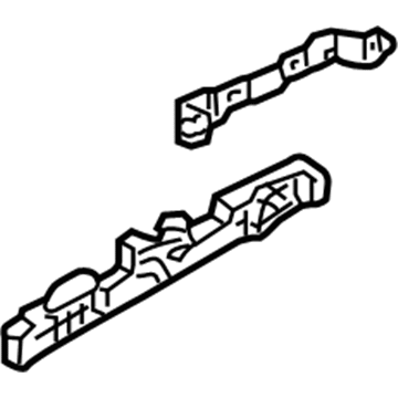 Honda 83203-SDA-A01 Pad, R. FR. Roof Side