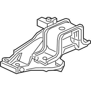 Honda 50850-T7J-912 Rubber, Trans Mounting