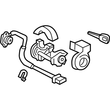2014 Honda Ridgeline Ignition Lock Cylinder - 06351-SJC-A20