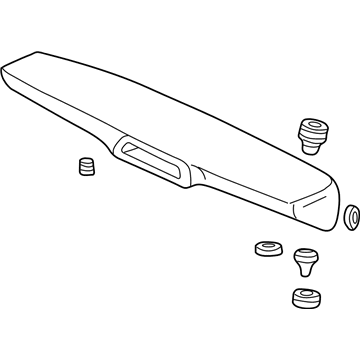 Honda 74990-S00-A00 Garnish, Tailgate Spoiler