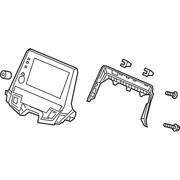 Honda 39710-THR-306 Display Assy., Center (Coo) (Alpine)