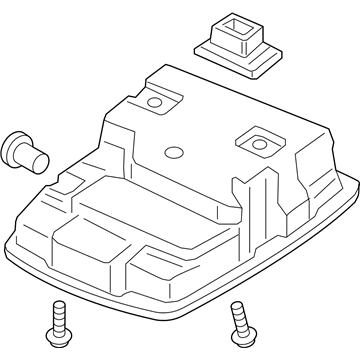 Honda 83250-TK8-A01ZD Console Assy., Roof *YR507L* (SHADOW BEIGE)