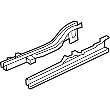 Honda 65160-SJC-A00ZZ Frame Sub, L. FR. Floor