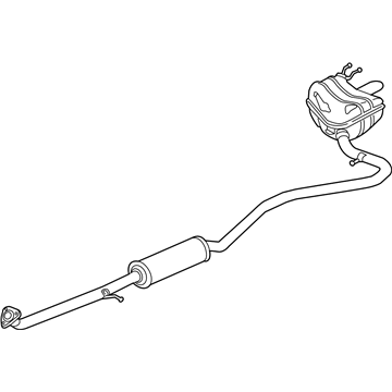 Honda 18307-TBG-A01 Silencer Complete, Exhuast