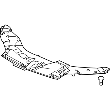 Honda 74117-TG7-A00 Cover, FR. Bulkhead