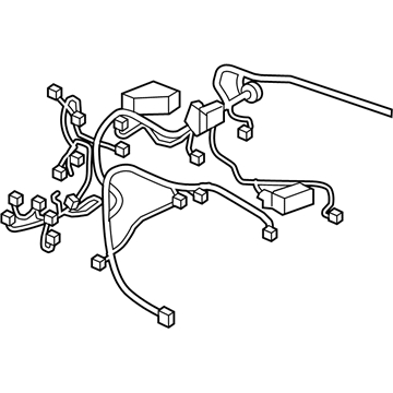 Honda 32100-TGS-A70 WIRE HARN,R CABIN