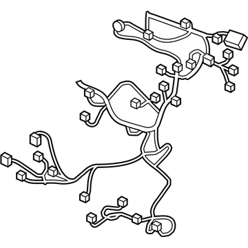 Honda 32120-TGS-A00 WIRE HARN,L CABIN