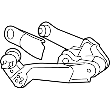 Honda 52370-SWA-A01 Arm, Right Rear Trailing