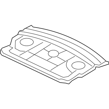 Honda 66500-SVA-A00ZZ Shelf, RR. Parcel