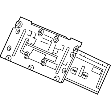 Honda 39171-TLA-A31 AUDIO UNIT, BASE