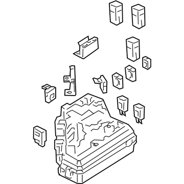 Honda Civic Relay Block - 38250-SNA-A12