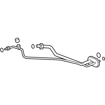 Honda 80320-TR0-A02 Pipe Assembly, Air Conditioner