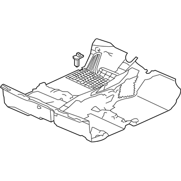 Honda 83301-SZT-A01ZA Carpet Assy., Floor *NH790L* (MIDDLE ASH GRAY)