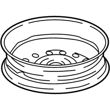 Honda 42700-T2A-L51 Disk, Wheel (17X4T) (Cmwa)