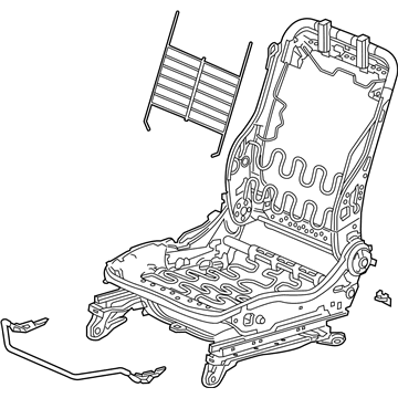 Honda 81126-T3L-A02 Frame, R. FR. Seat