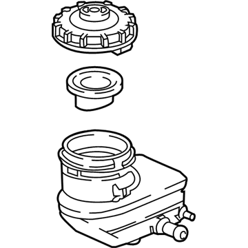 Honda 46660-TVA-A02 Oil Reservoir Assembly