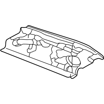 Honda 66500-S02-A00ZZ Shelf, RR. Parcel