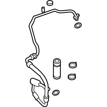 Honda 80312-TBC-A04 Hose Comp, Suction