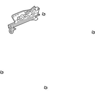 Honda 81260-SDA-A01 Adjuster, R. Slide (Outer)