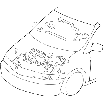 Honda 32110-PVF-A50 Wire Harness, Engine