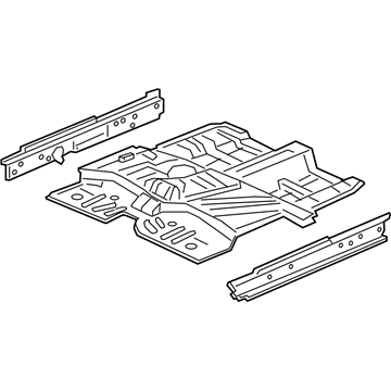 Honda 65100-T7W-A02ZZ FLOOR, FR