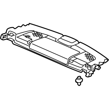 Honda 84500-S5W-900ZA Tray, RR. *NH361L* (CF GRAY)