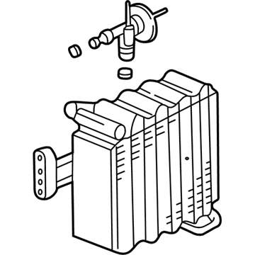 Honda 80215-ST7-A01 Evaporator (Showa)