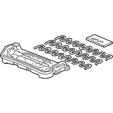 Honda 81539-SDA-L71 Frame, FR. Seat Cushion (TS Tech/Setex)