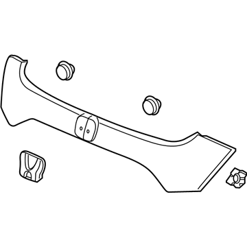 Honda 74890-TGG-E00ZJ Garn Assy,*B593M*