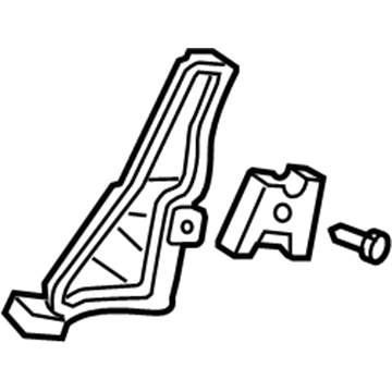 Honda 82240-SCV-A01ZA Adjuster, R. RR. Seat Reclining *NH167L* (GRAPHITE BLACK)