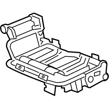 Honda 82136-SCV-A02 Frame, R. RR. Seat Cushion